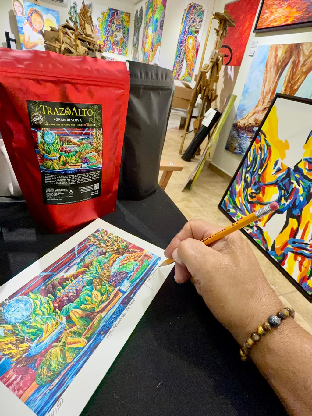 Limited Edition Art & Coffee Set - GRAN RESERVA (Collector's Edition) 8.OZ