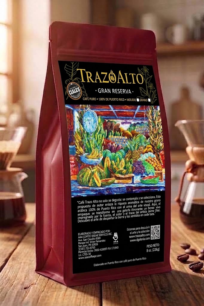 Limited Edition Art & Coffee Set - GRAN RESERVA (Collector's Edition) 8.OZ