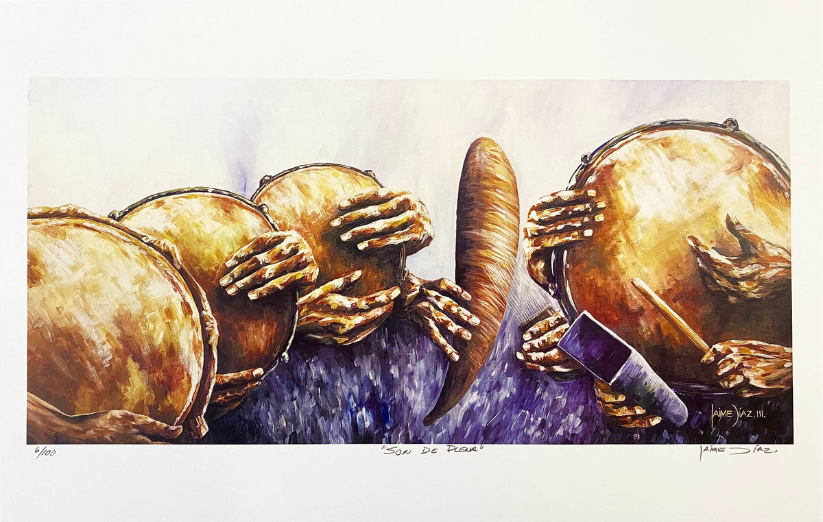 "SON A CUATRO MANOS" / Limited Edition Fine Art Print
