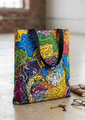 "Aisha" Fine Art Tote Bag – by Jaime Díaz | Las Negronas Collection
